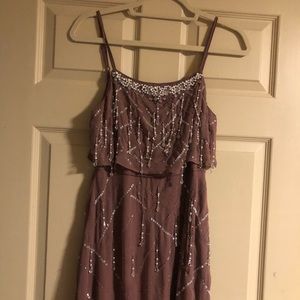 Beaded long dress